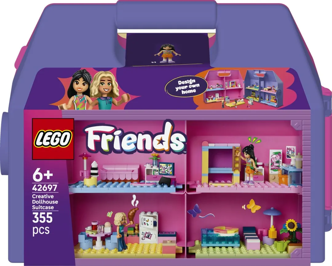 LEGO Friends Creatieve Poppenhuiskoffer 42697 - 355 Stukken