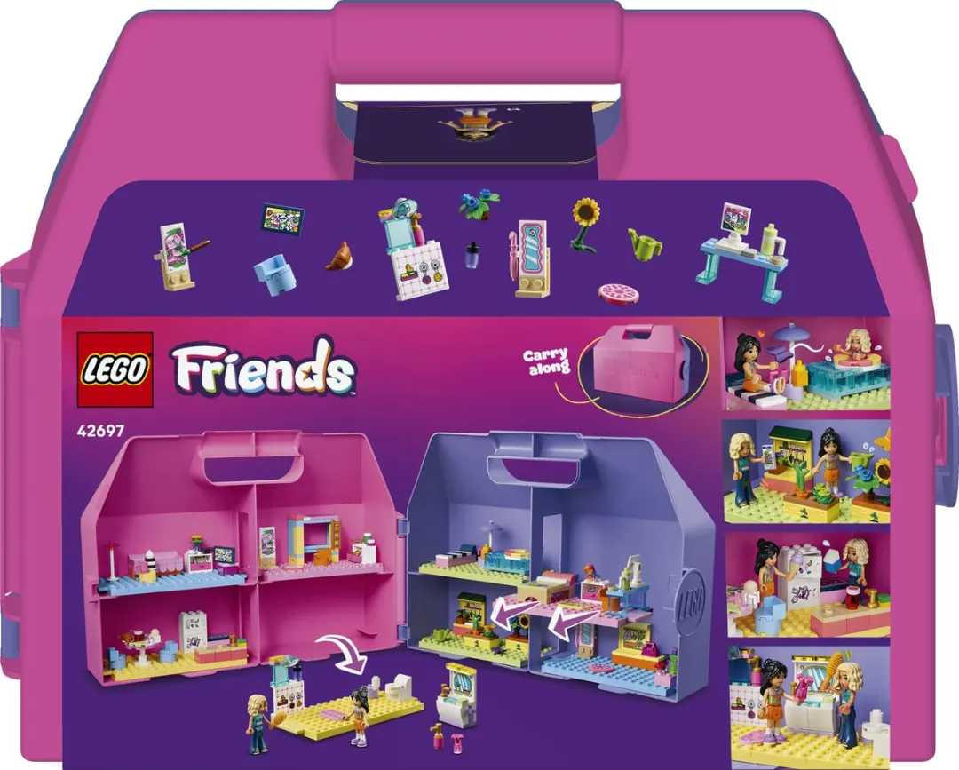 LEGO Friends Creatieve Poppenhuiskoffer 42697 - 355 Stukken