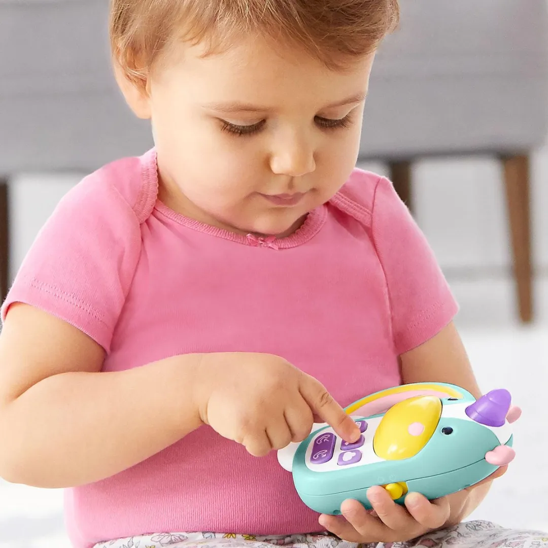 Skip Hop Zoo Unicorn Telefoon Grijpspeelgoed - Meerkleurig