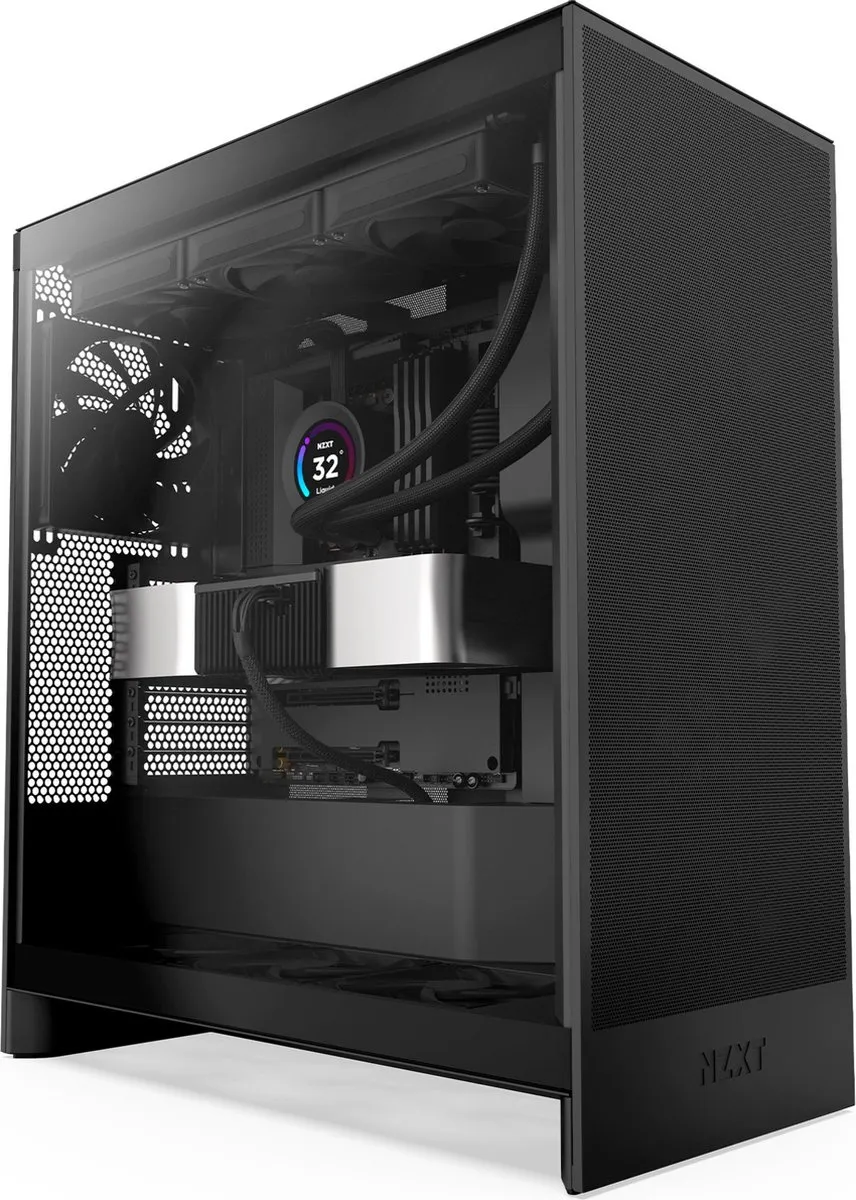 NZXT H7 Flow 2024 ATX Behuizing - Zwart
