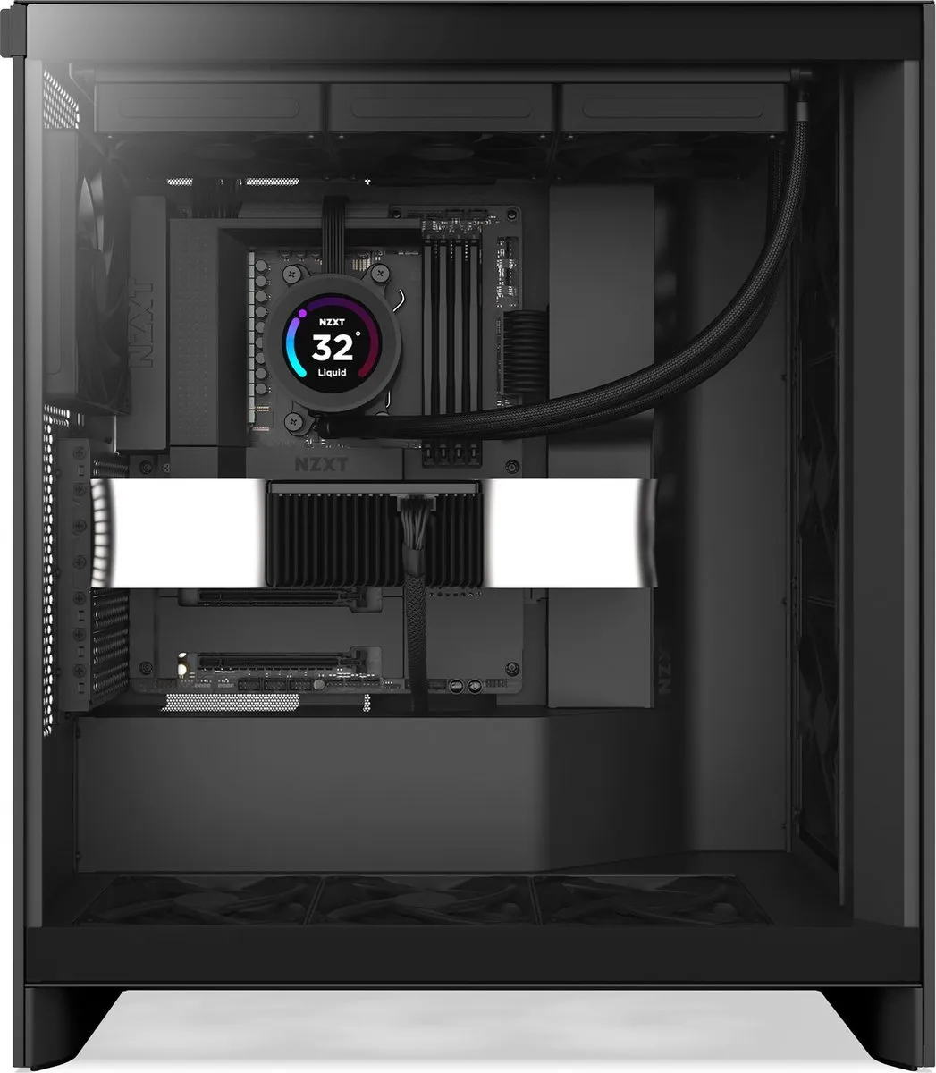 NZXT H7 Flow 2024 ATX Behuizing - Zwart