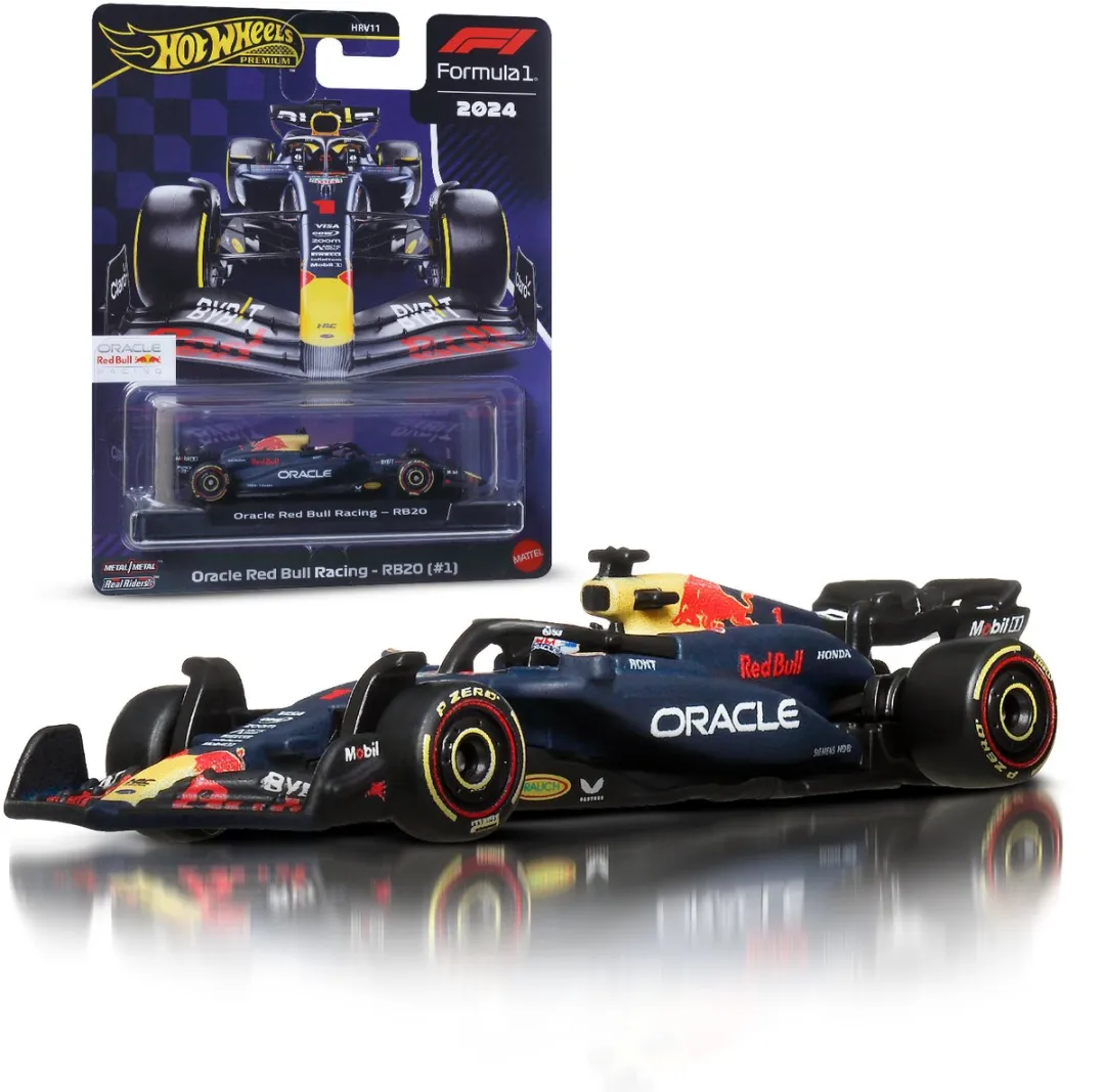 Hot Wheels Premium Formule 1 Max Verstappen Red Bull MATTJBM12