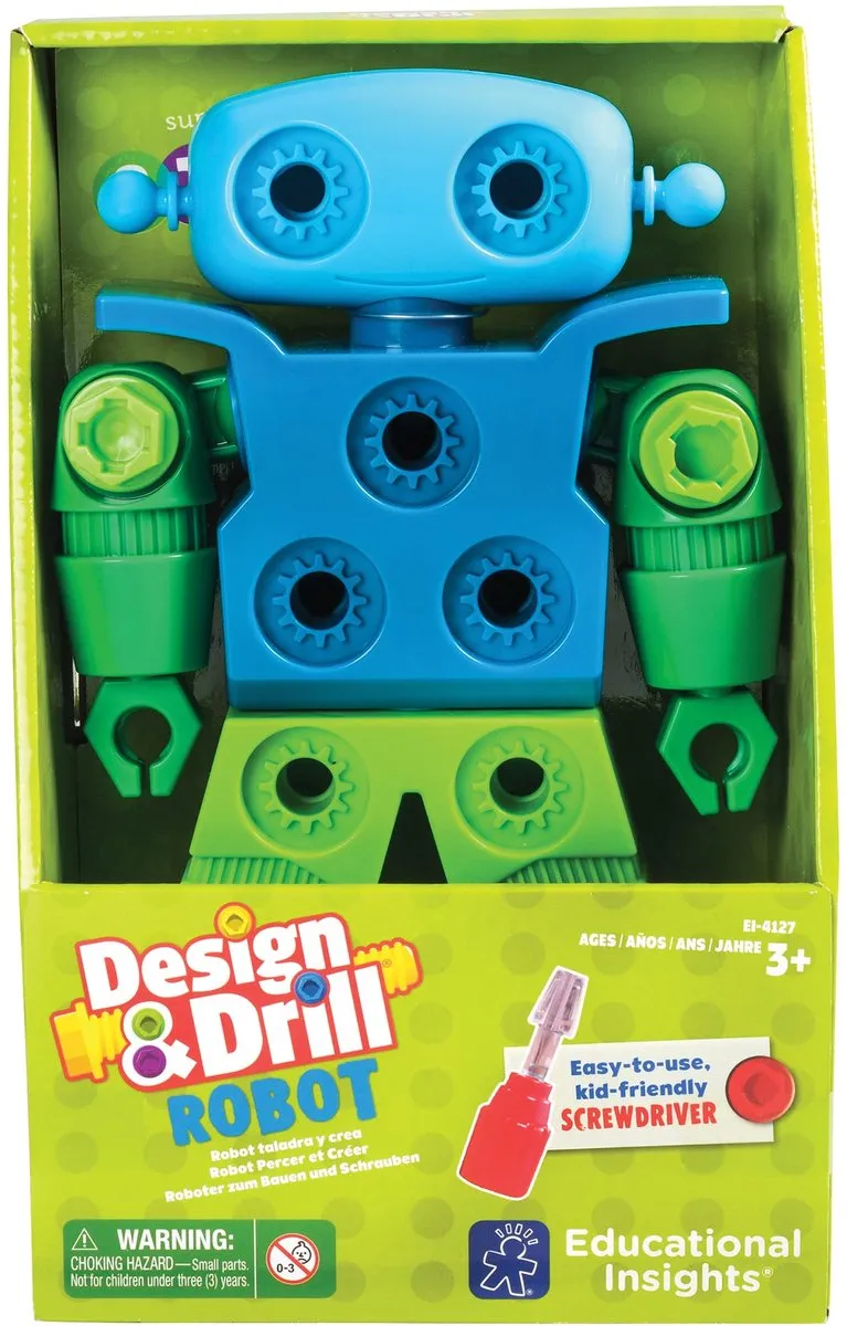 Learning Resources Design & Drill Robot 4127 - Multi Color