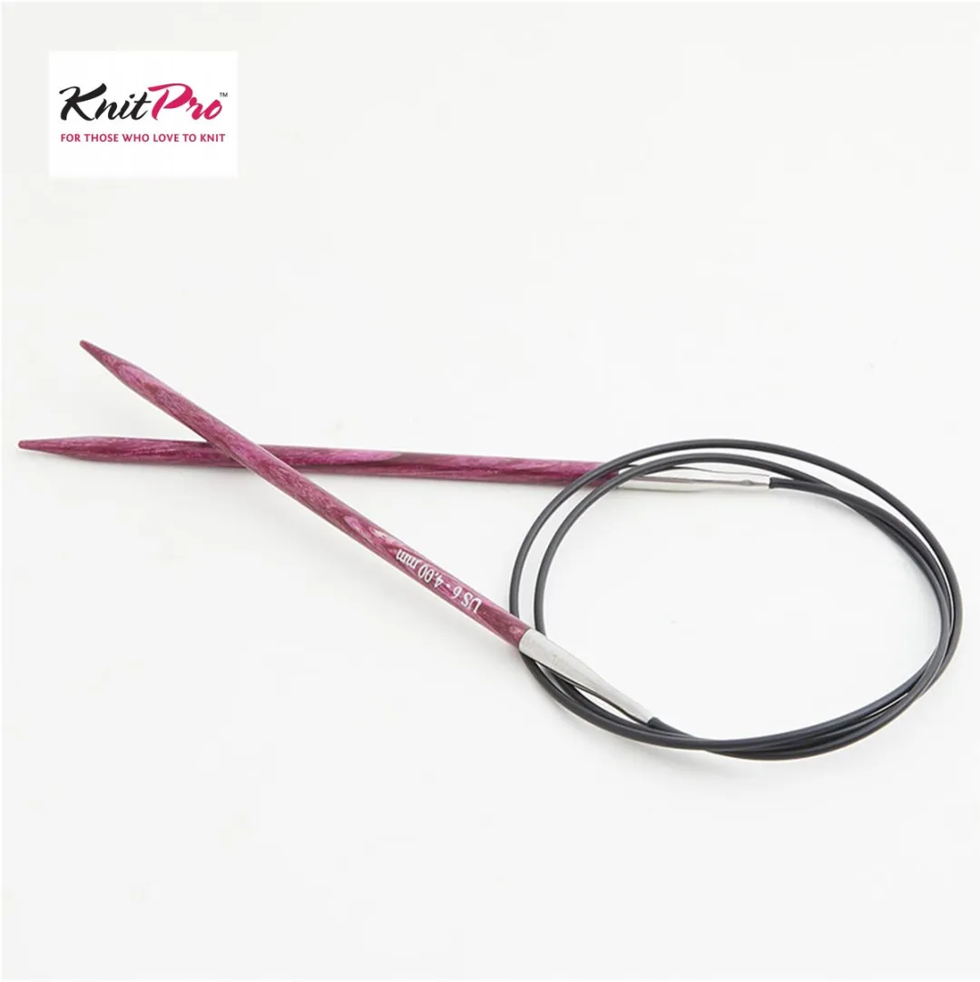 KnitPro DREAMZ Houten Rondbreinaalden 25cm 4.00mm