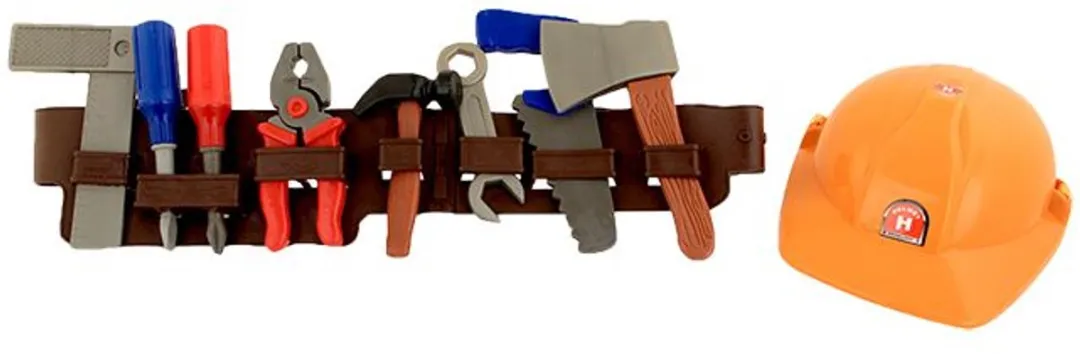 Jonotoys Gereedschapriem 10-delig - Multicolor