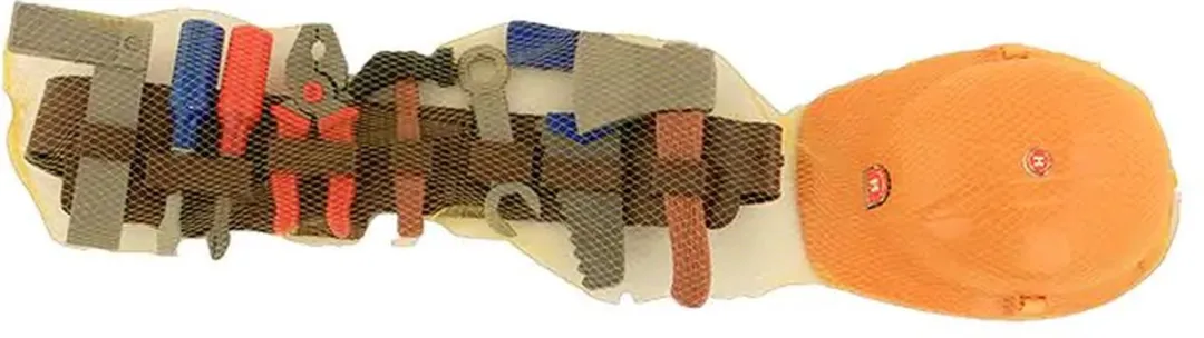 Jonotoys Gereedschapriem 10-delig - Multicolor