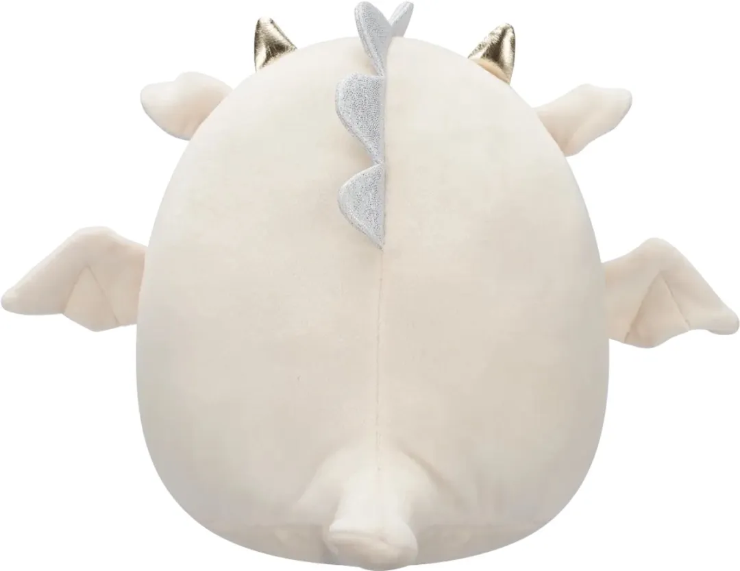 Squishmallows Buck Draak Knuffel 19cm - Crème & Perzik