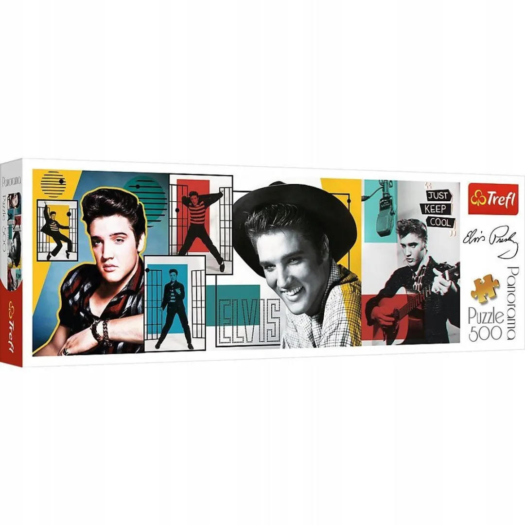 Trefl Panoramapuzzel Elvis Presley 500 Stuks