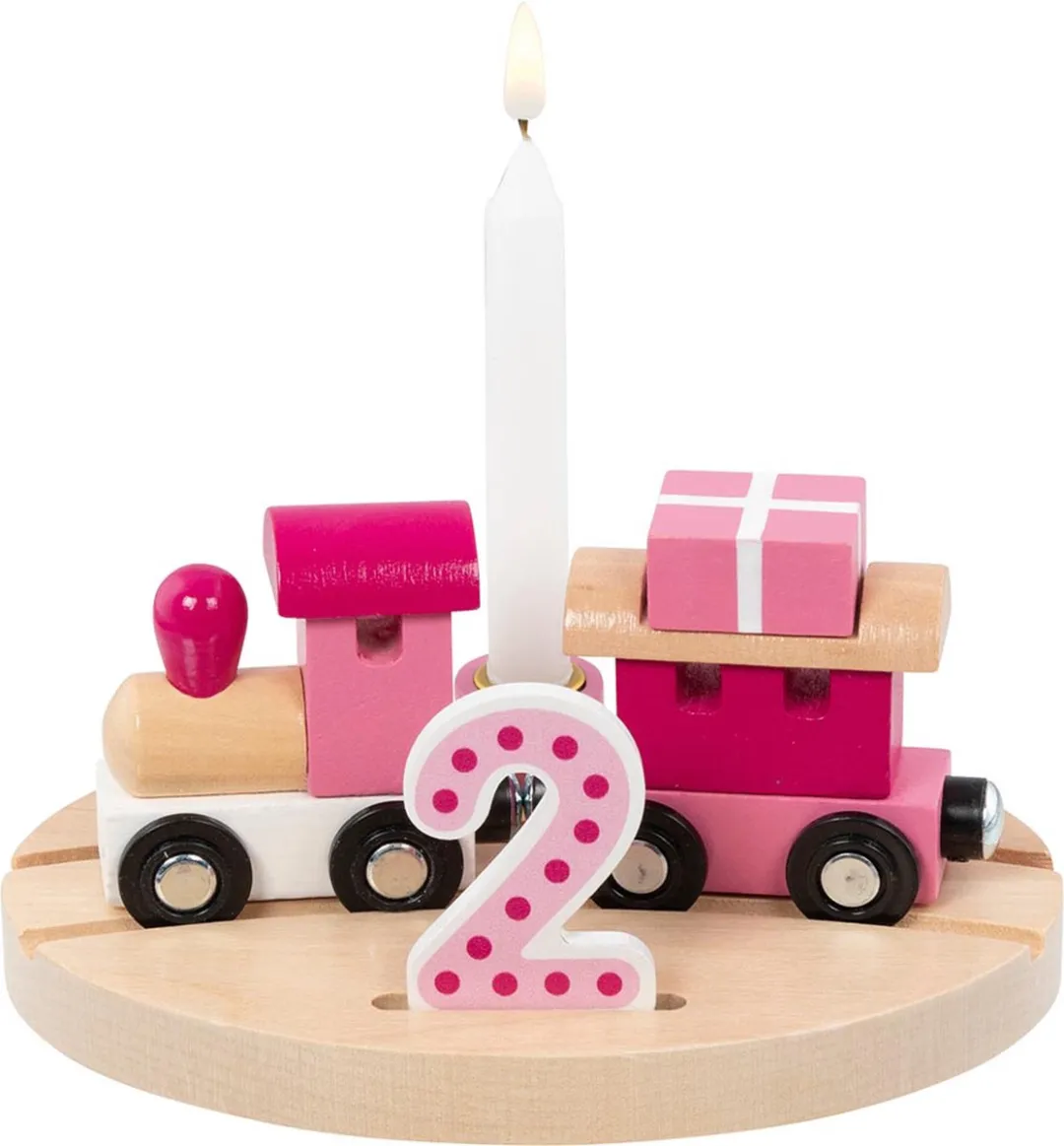 Goki Happy Birthday Trein Multicolor