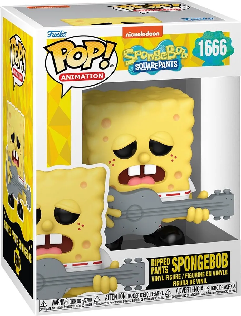 Funko SpongeBob SquarePants Ripped Pants Pop! 75735 - Multicolor