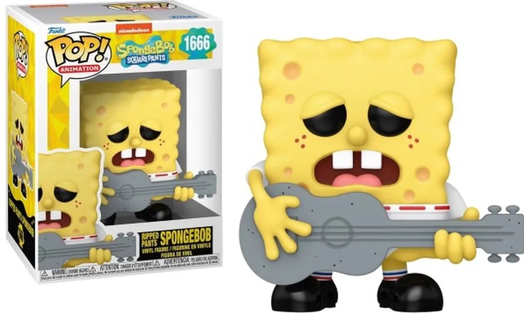 Funko SpongeBob SquarePants Ripped Pants Pop! 75735 - Multicolor