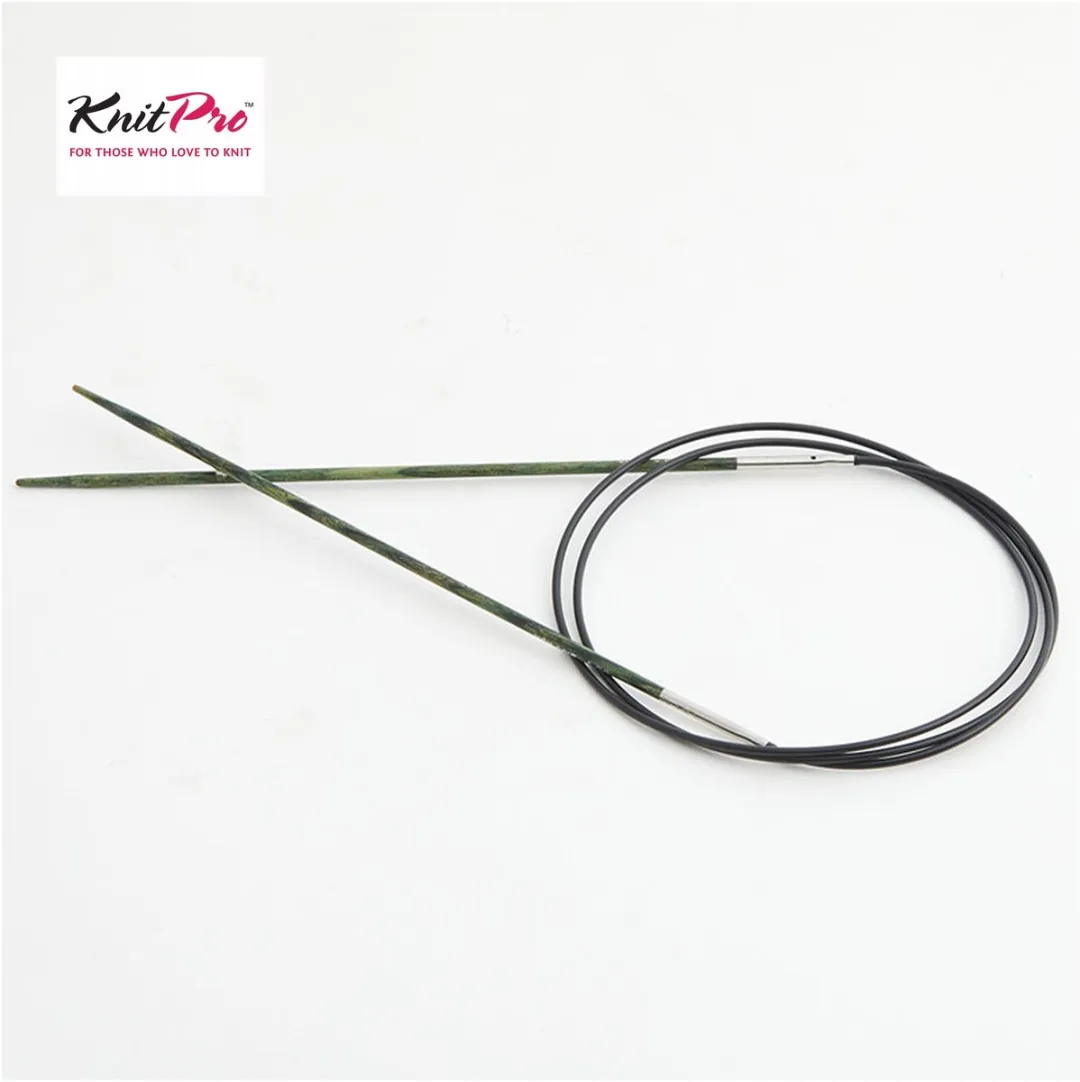KnitPro Dreamz Houten Rondbreinaalden 2.00mm - 100cm Groen