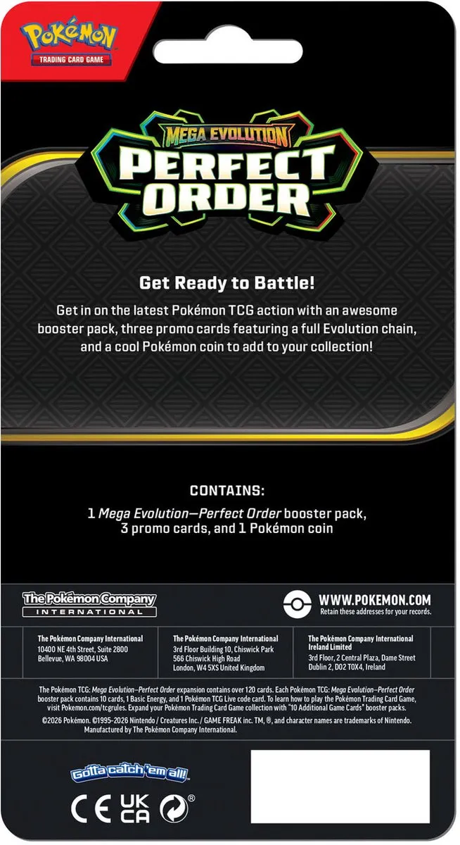 Asmodee Pokémon TCG Perfect Order Premium Checklane POC1228