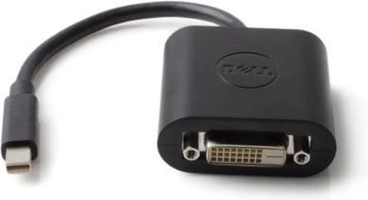 Dell Mini DisplayPort naar DVI Adapter - Zwart - afbeelding 6 van 6