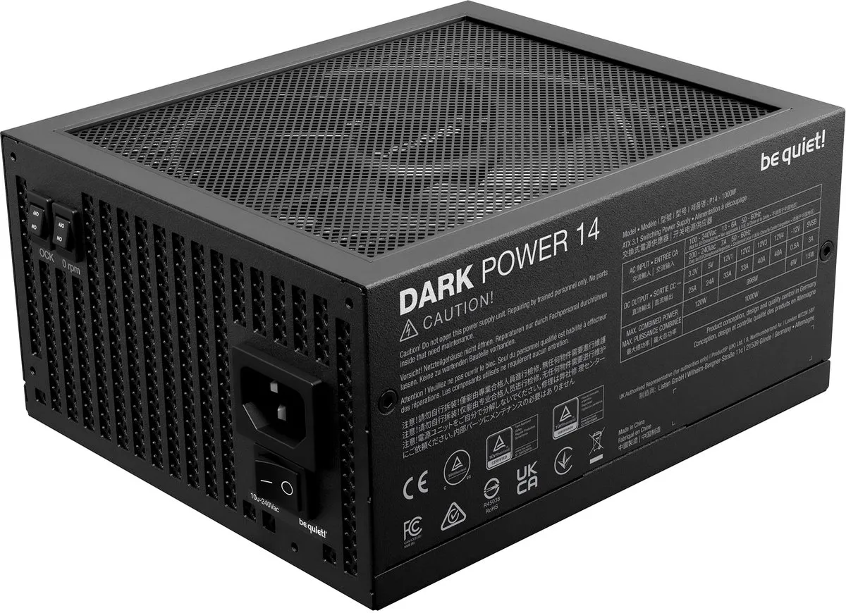 be quiet! Dark Power 14 BP020EU - 1000W