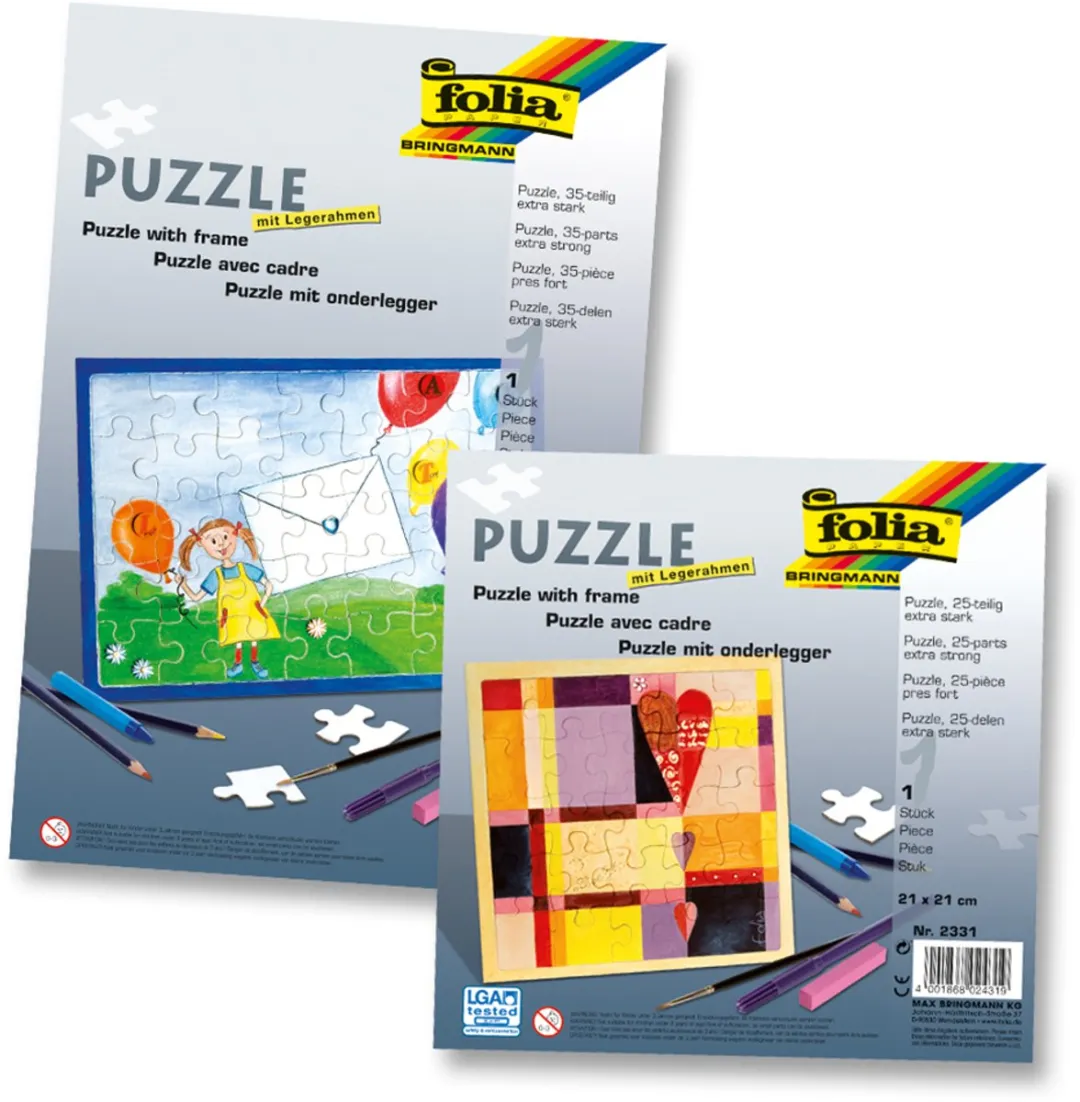 Folia Blanco Puzzel 35 Stuks DIN A4