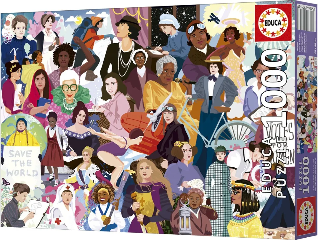 Educa Iconic Women Legpuzzel 1000 Stuks - Meerkleurig