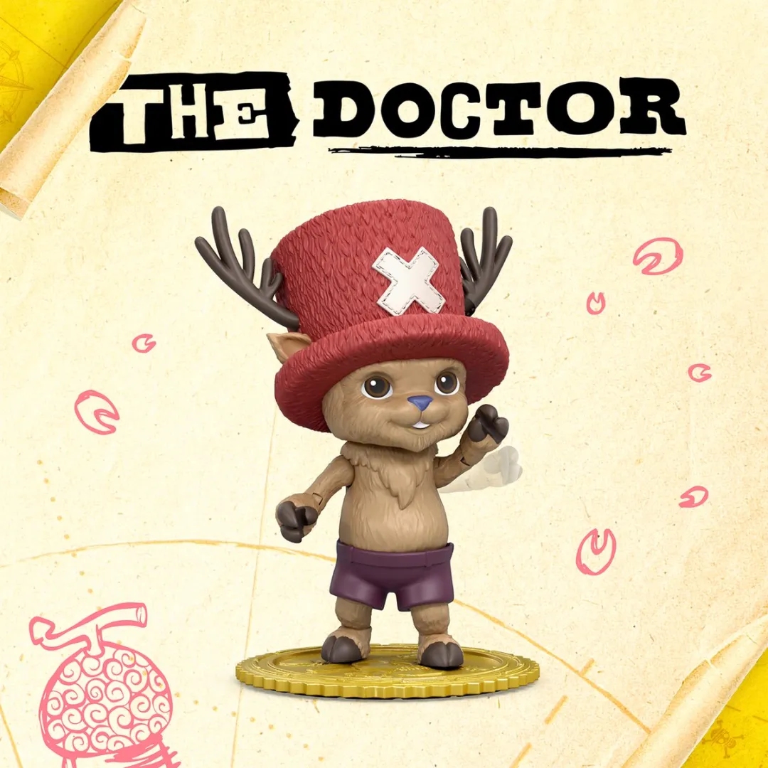 Moose Toys One Piece Actiefiguur Chopper 10cm - Multikleur