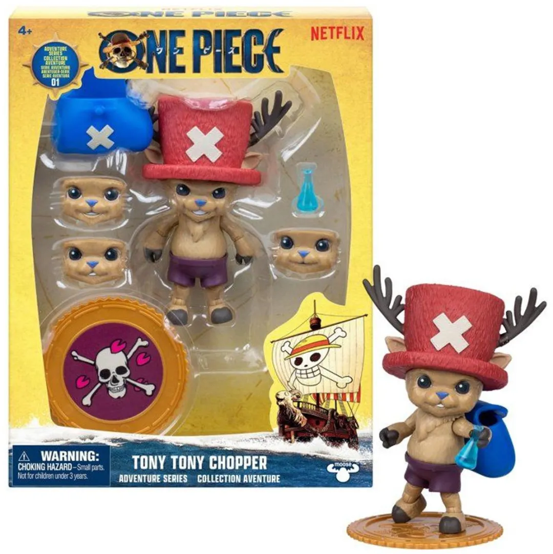 Moose Toys One Piece Actiefiguur Chopper 10cm - Multikleur