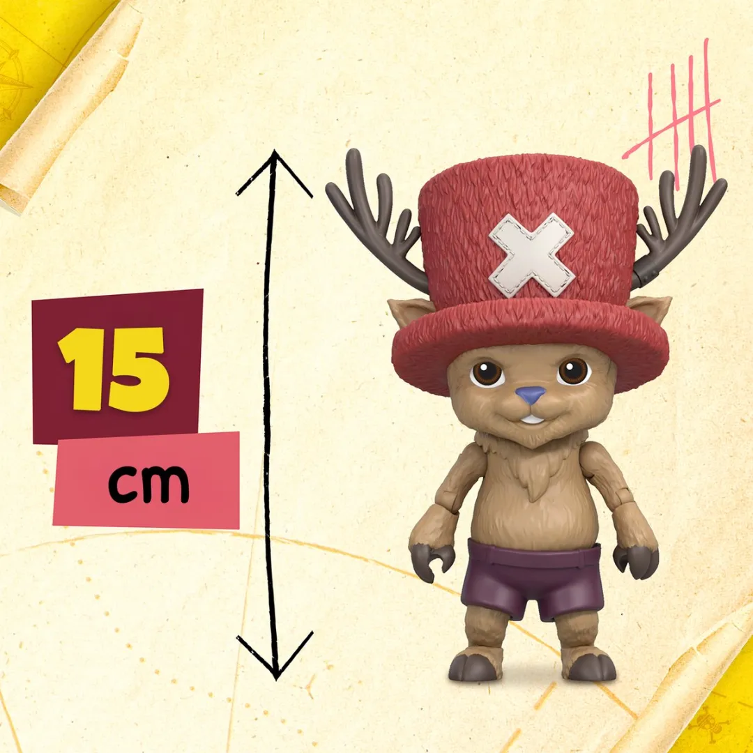 Moose Toys One Piece Actiefiguur Chopper 10cm - Multikleur