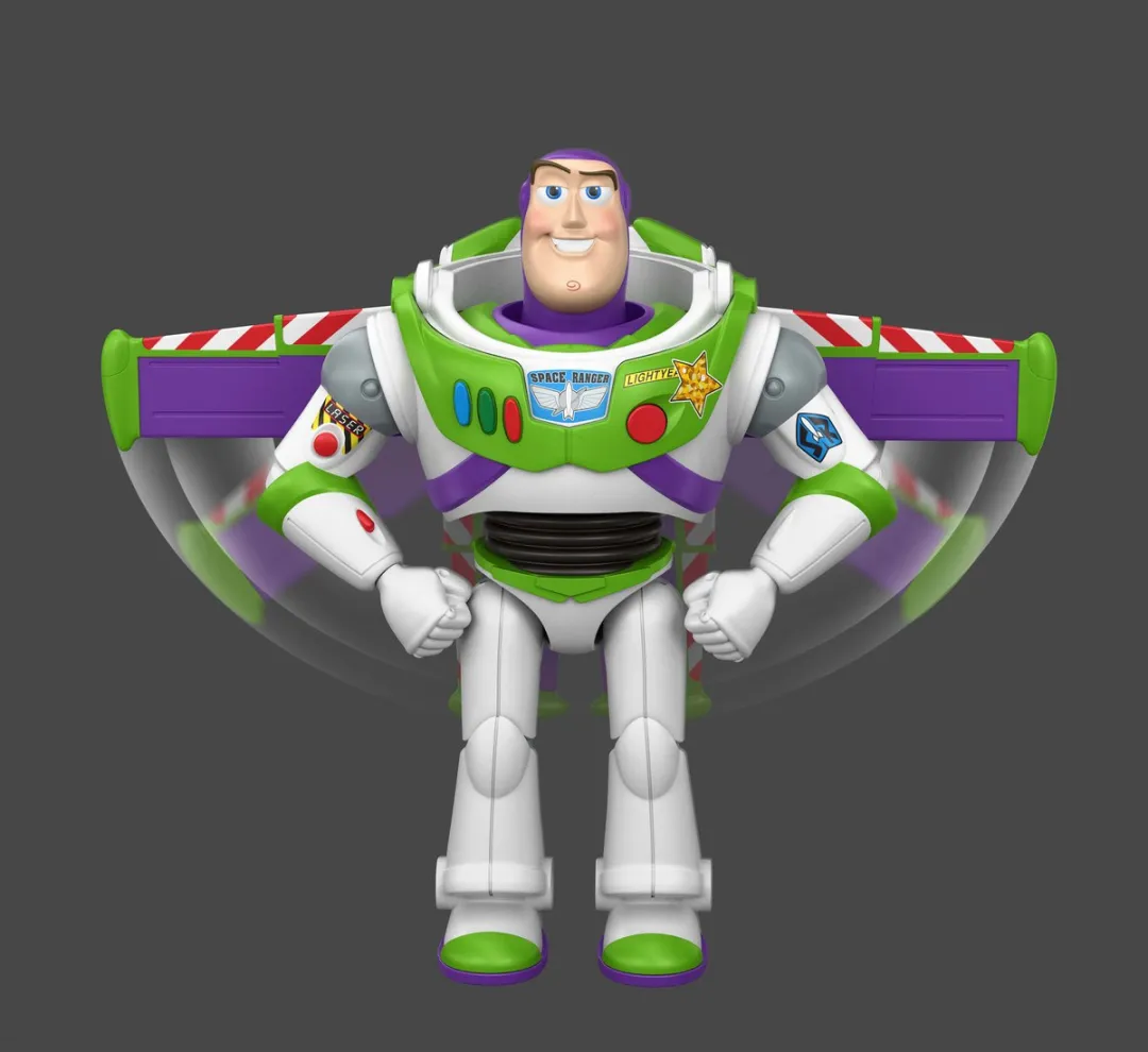 Mattel Disney Pixar Toy Story Buzz Lightyear Figuur 25cm - JKV39