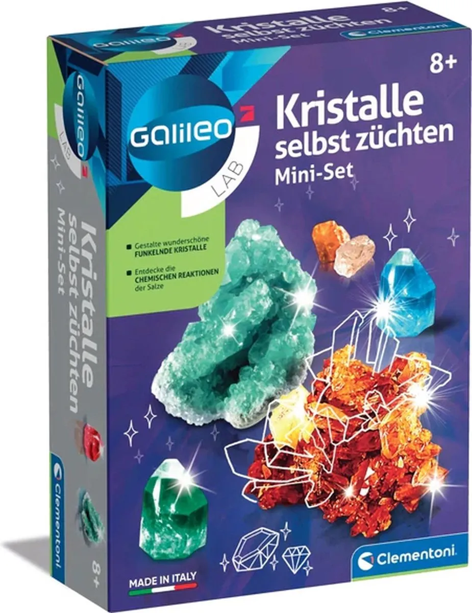 Clementoni Galileo Kristal Mini-Set 69936 - Multicolor