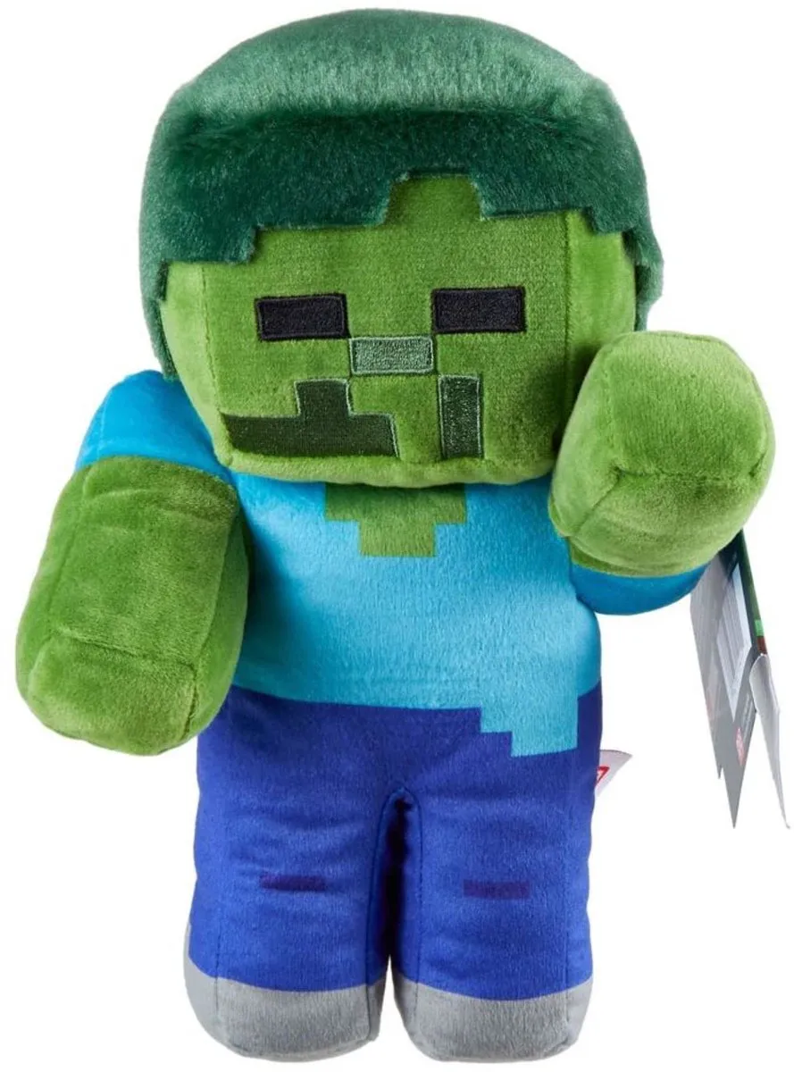Mattel Minecraft Zombie Pluche