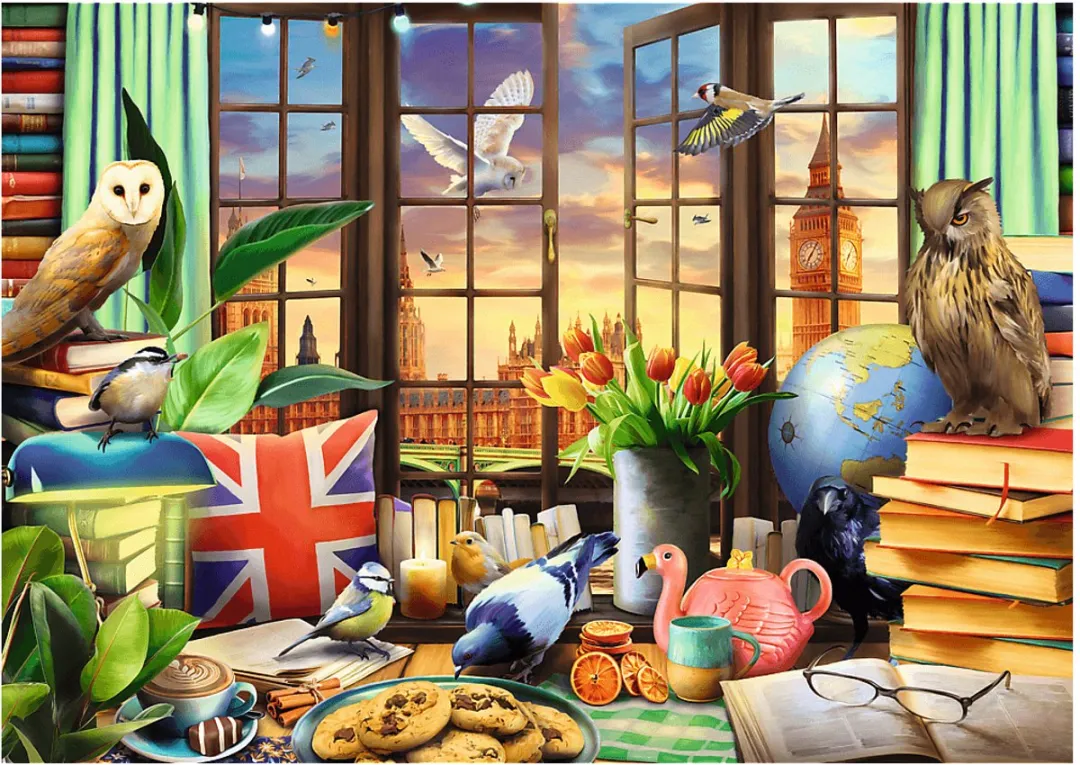 Trefl Tea Time All things British Legpuzzel 1000 Stuks - Meerkleurig