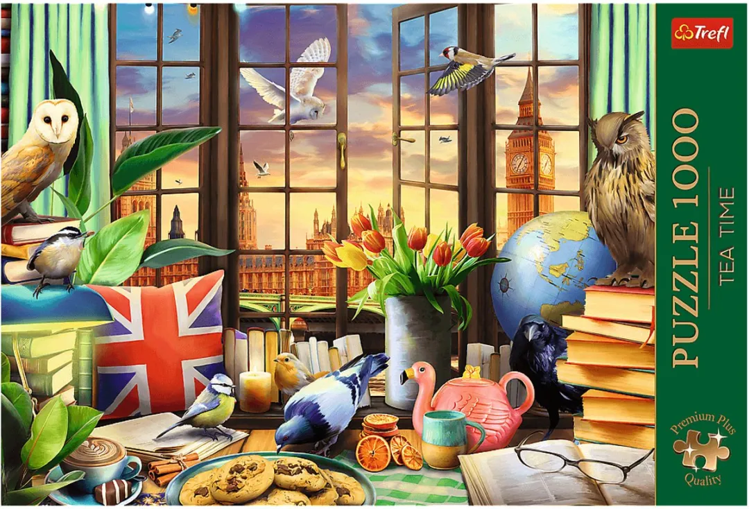 Trefl Tea Time All things British Legpuzzel 1000 Stuks - Meerkleurig