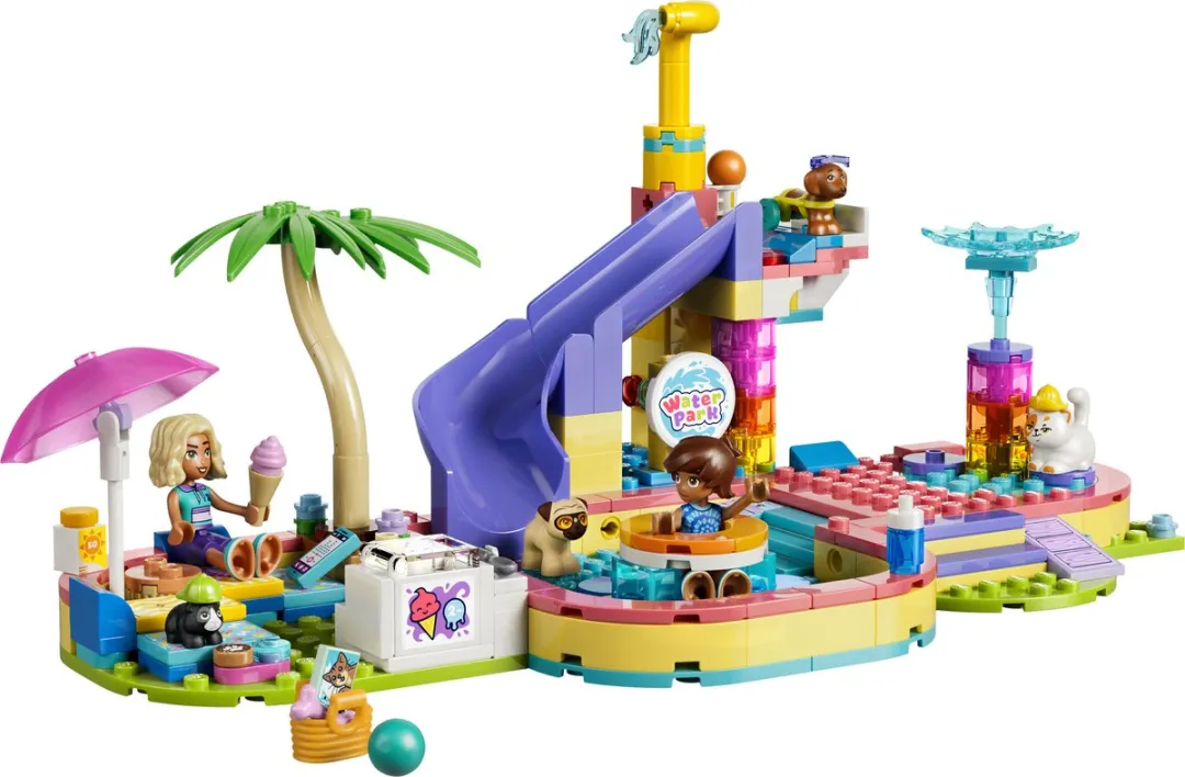 LEGO Friends Waterpark Bouwset 278 Stuks - Meerkleurig