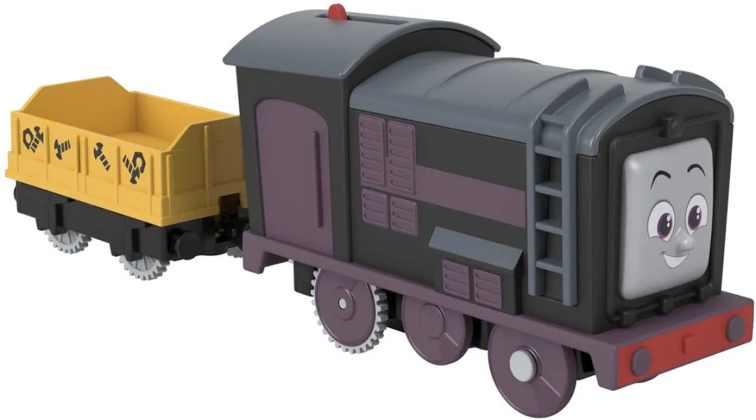 Fisher-Price Thomas & Friends Gemotoriseerde Locomotief Diesel HDY64 - Zwart