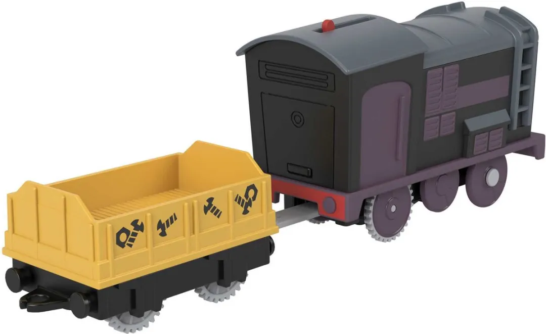 Fisher-Price Thomas & Friends Gemotoriseerde Locomotief Diesel HDY64 - Zwart