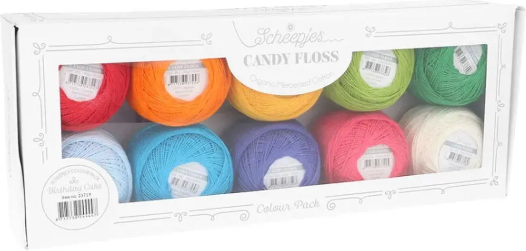 Scheepjes Candy Floss 10x20g - 10 Kleuren