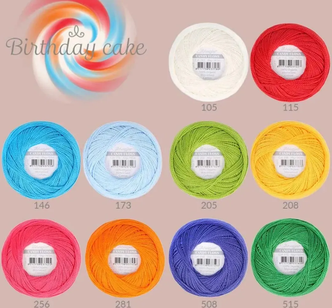 Scheepjes Candy Floss 10x20g - 10 Kleuren