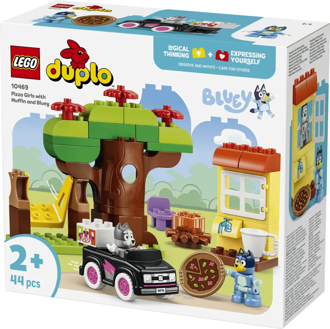 LEGO DUPLO Bluey Pizzameisjes Bouwspeelgoed 10469 - 44 Stukken - Meerkleurig - afbeelding 6 van 6