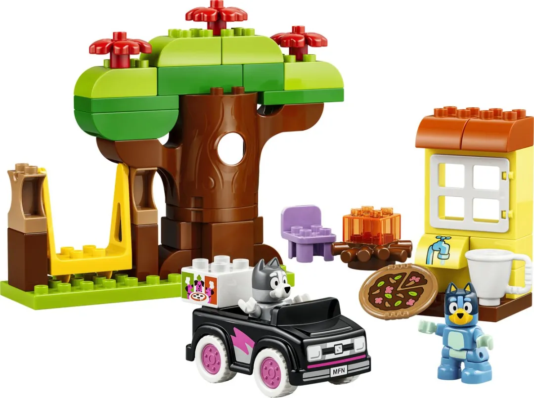LEGO DUPLO Bluey Pizzameisjes Bouwspeelgoed 10469 - 44 Stukken - Meerkleurig