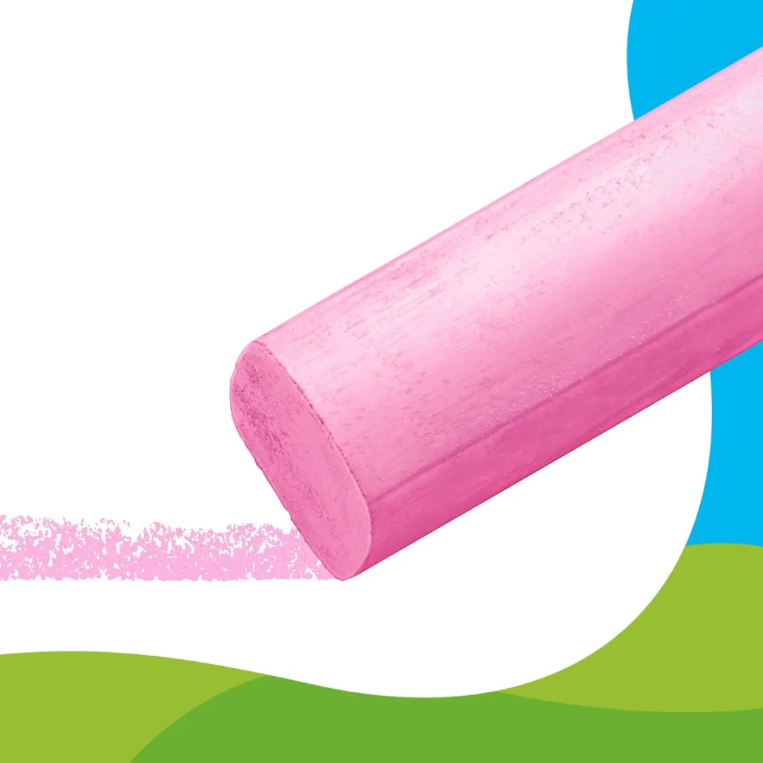 STAEDTLER Peppa Pig Noris Junior Stoepkrijt - 6 Stuks