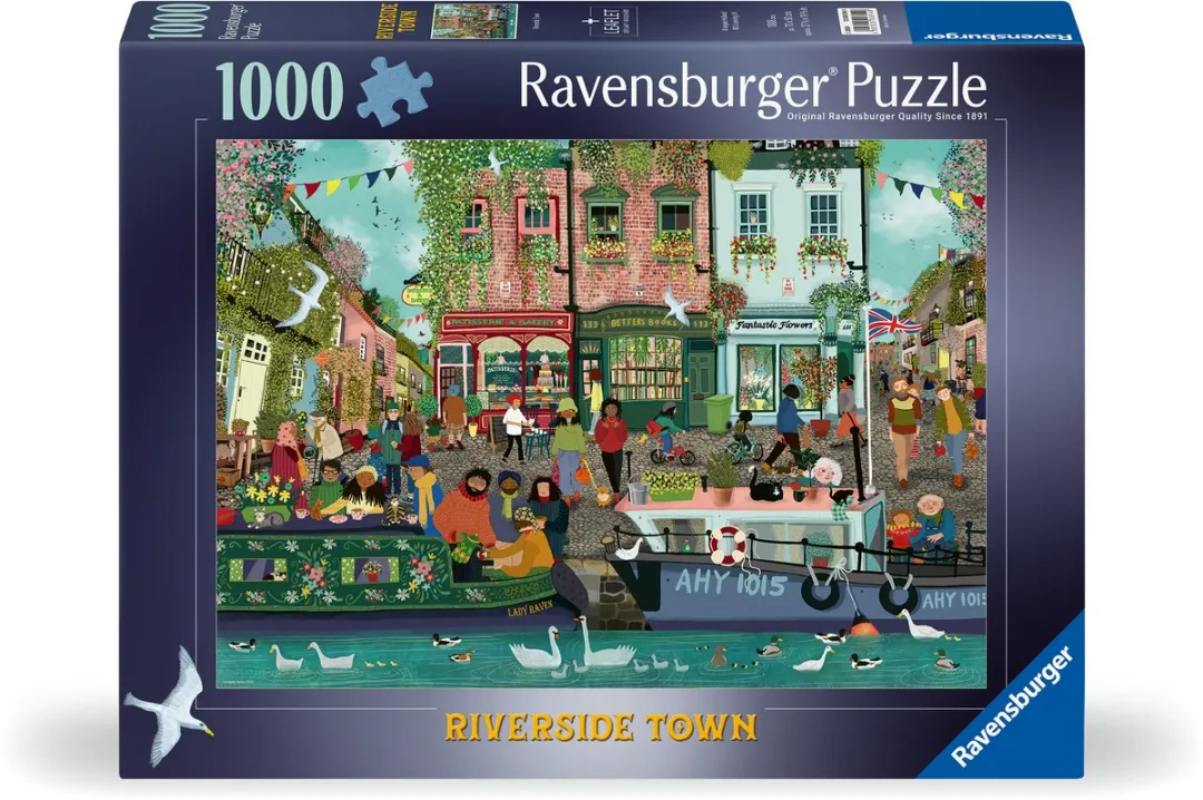 Ravensburger Entlang des Flusses Puzzel 1000 Stuks - Multicolor - afbeelding 3 van 4
