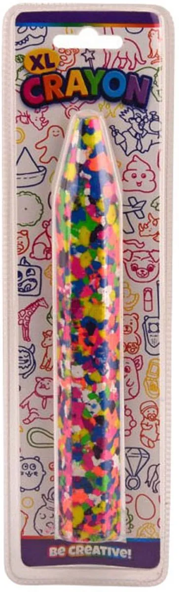 Johntoy XL Regenboog Waskrijt - Multi kleuren