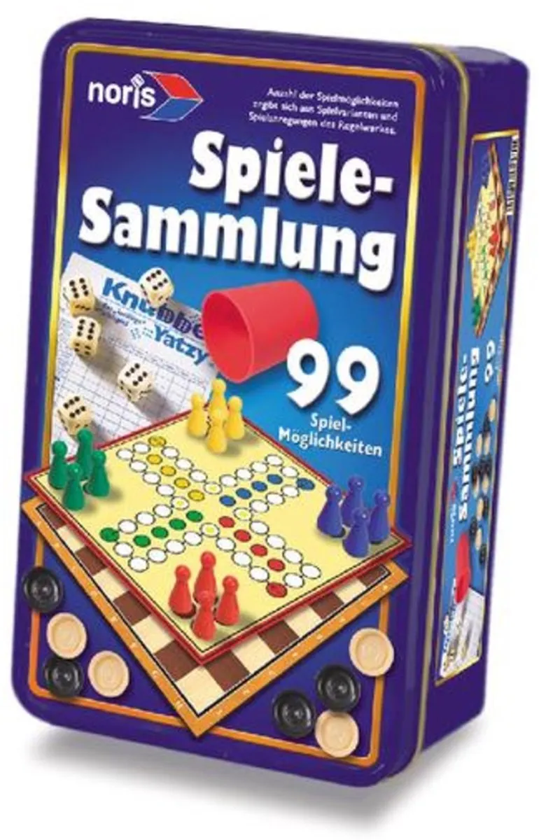 Noris 99iger-Spielesammlung - 2-6 Spelers - afbeelding 4 van 5