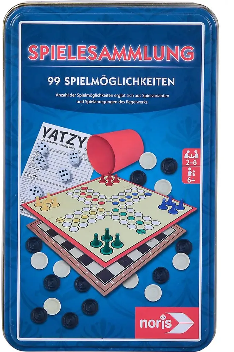 Noris 99iger-Spielesammlung - 2-6 Spelers - afbeelding 5 van 5