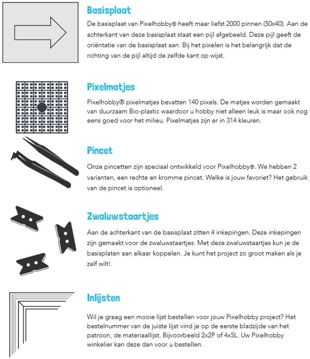 Pixelmatje Paars - 5 Stuks