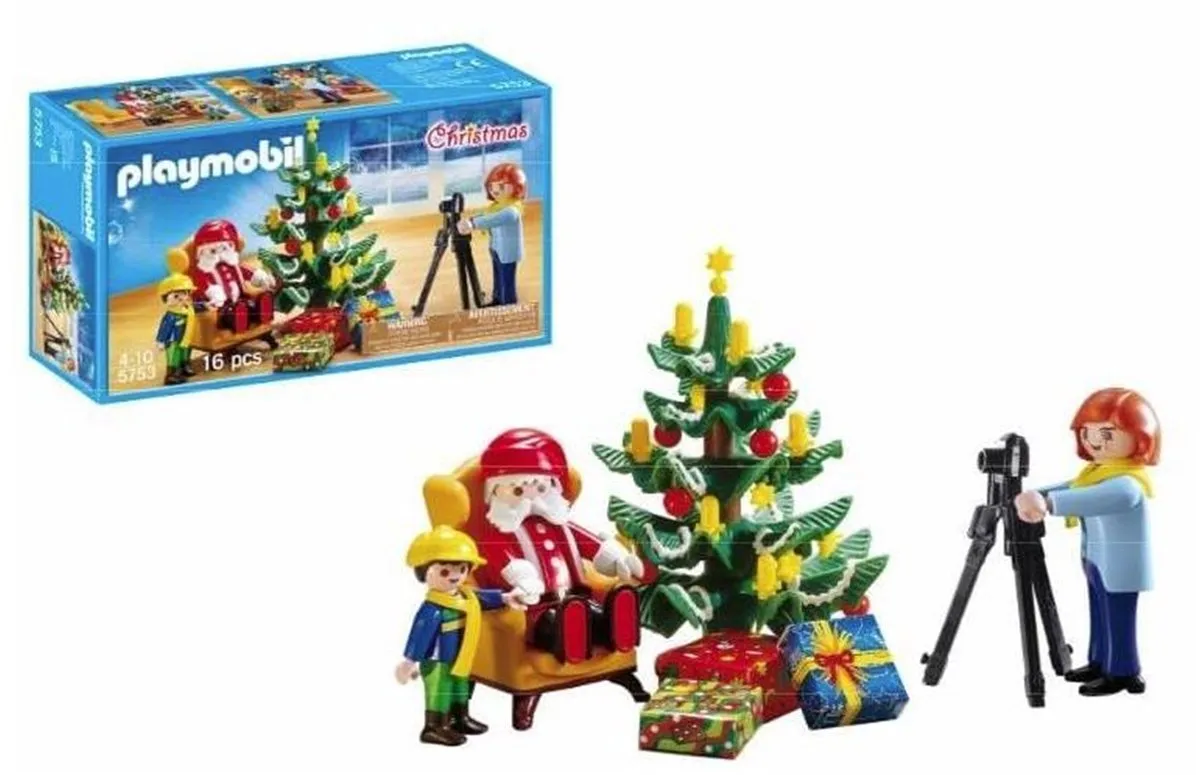 Playmobil P-5753 Kerstman - 16 Onderdelen - Meerkleurig
