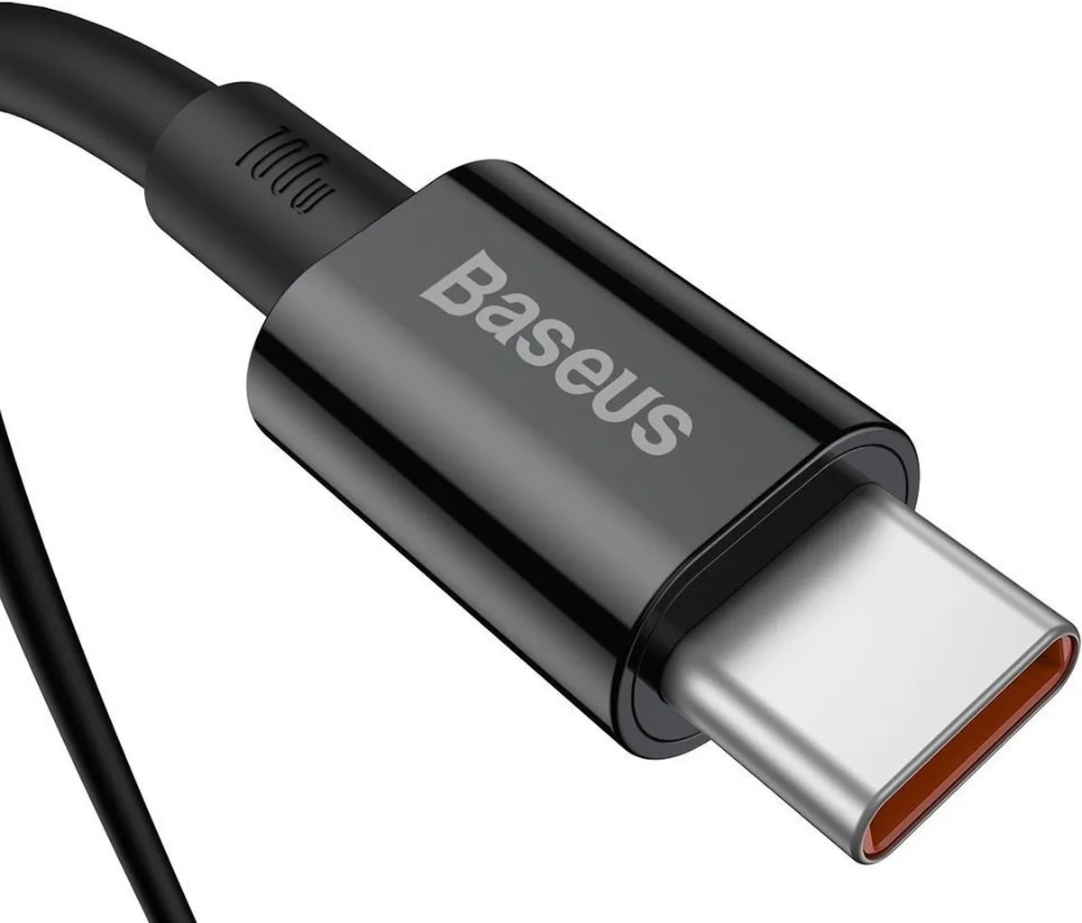 Baseus USB-C Snellader 100W - 2m Kabel - Zwart