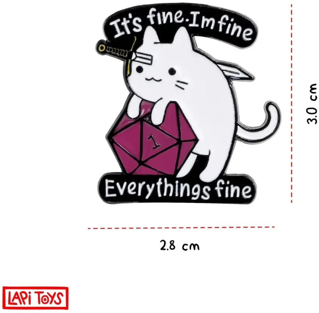 Lapi Toys DnD Enamel Pin - Meerkleurig