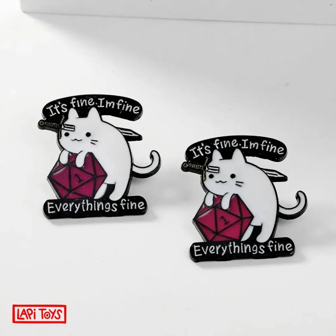 Lapi Toys DnD Enamel Pin - Meerkleurig