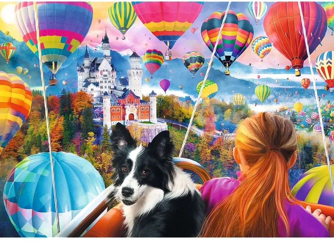 Trefl Spiraal Puzzel Ballonfestival 1000 Stuks