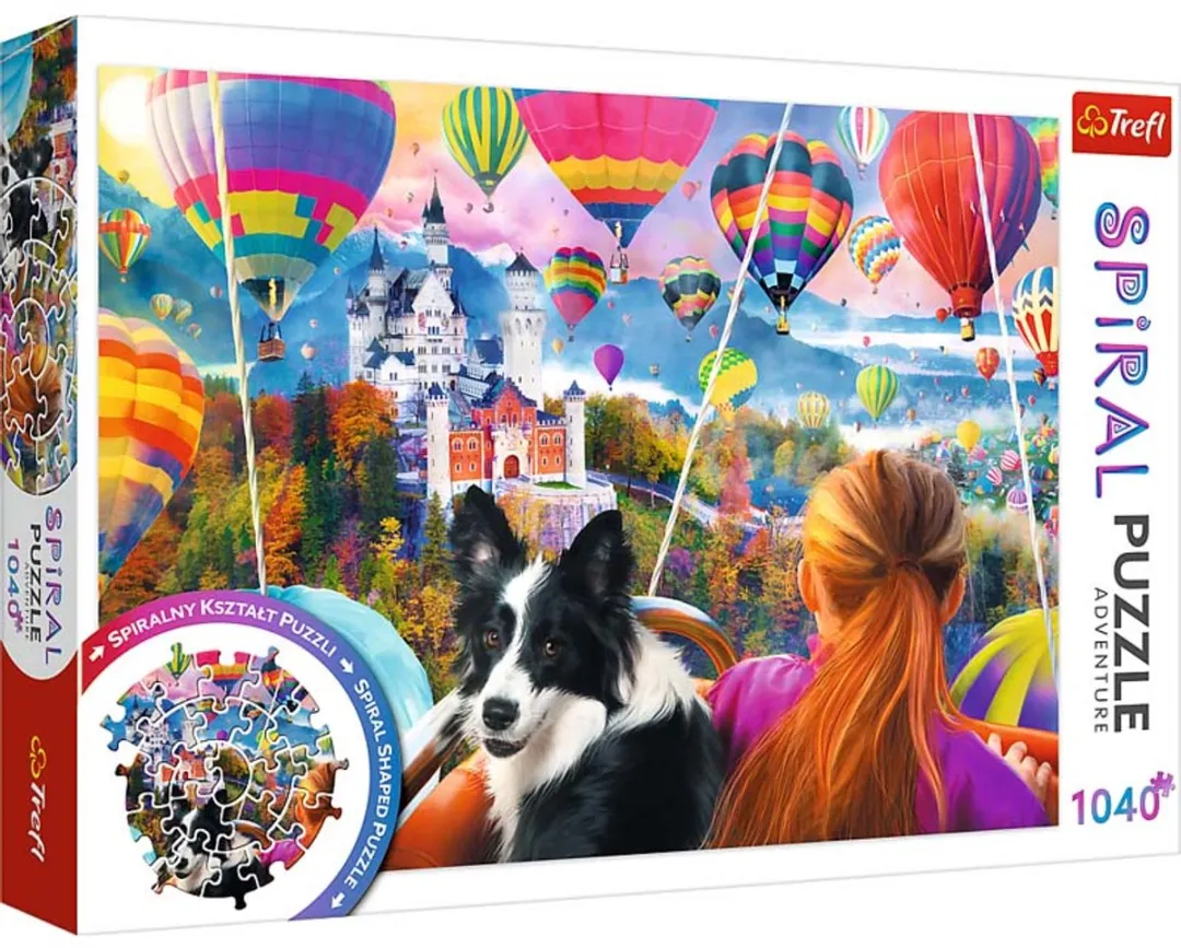 Trefl Spiraal Puzzel Ballonfestival 1000 Stuks - Meerkleurig