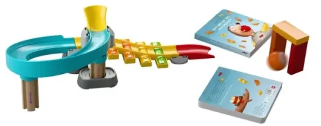 Haba Kullerbu Klanktrap Knikkerbaan - 49 Stuks - Multicolor
