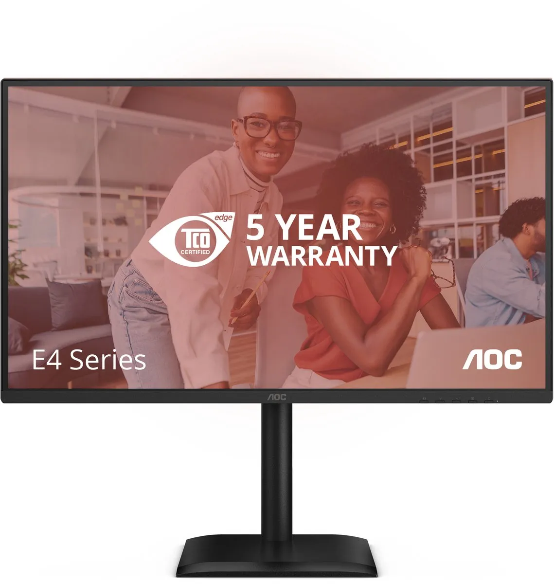 AOC 27E4U Monitor 27" Full HD - Zwart